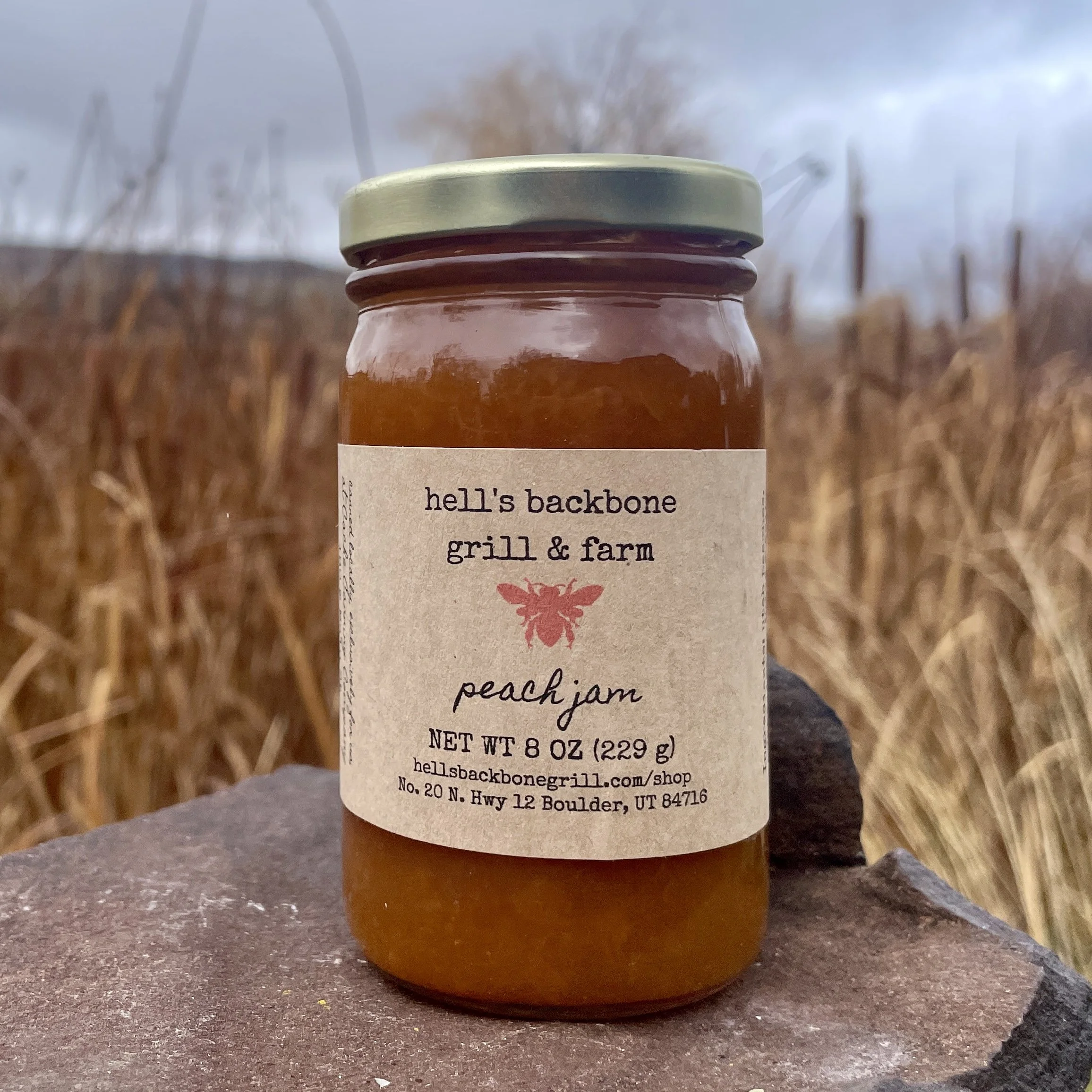 Utah Heirloom Peach Jam — Hell's Backbone Grill & Farm